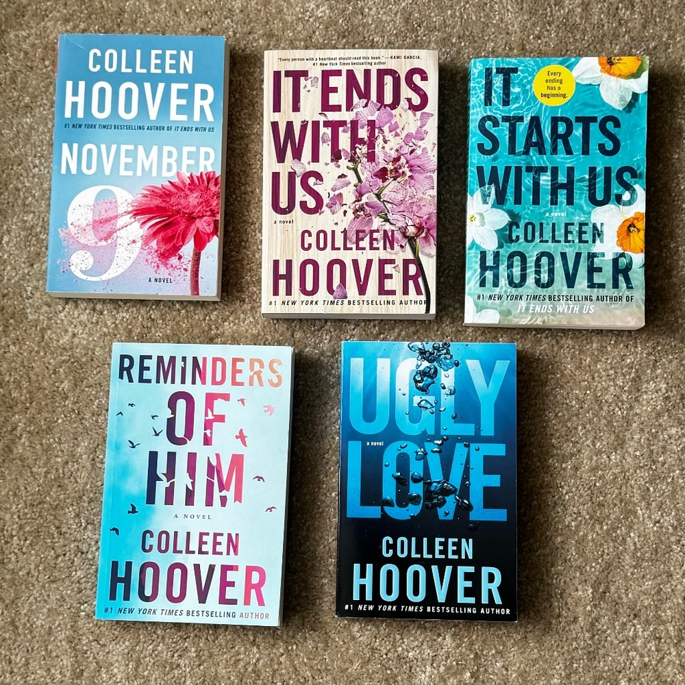 Colleen Hoover Books - Set of 5